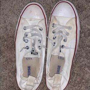 slip on white converse